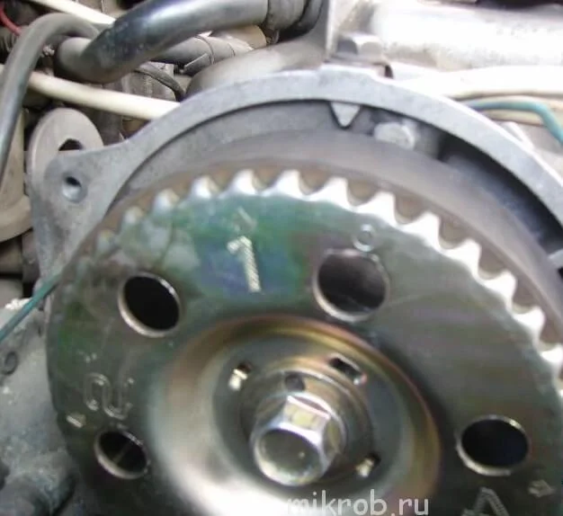 метки на валу Mazda как выставить метки на Mazda 929 ?